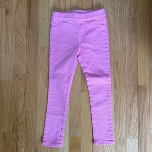 NWOT Vineyard Vines Girls Pink Stretch Jeans-Leggings Size 7